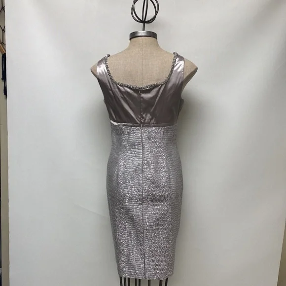 Niteline jacquard dress and jacket - Picture 3 of 7